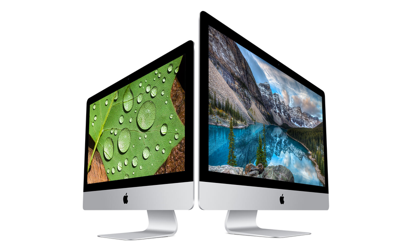 Illustration for article titled Apple mejora las pantallas de sus iMac: 27 pulgadas 5K, o 21 pulgadas 4K